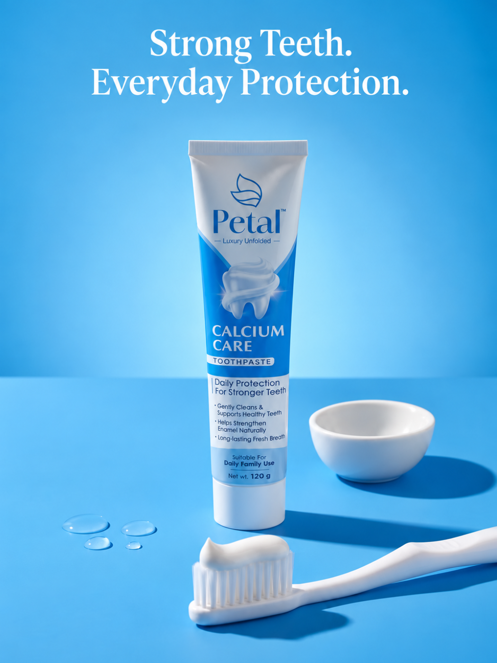 Petal Calcium Toothpaste ( Pack of 2)