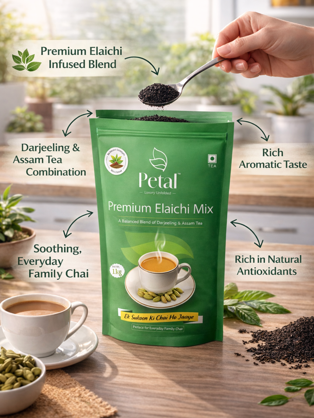 Petal Premium Elaichi Tea