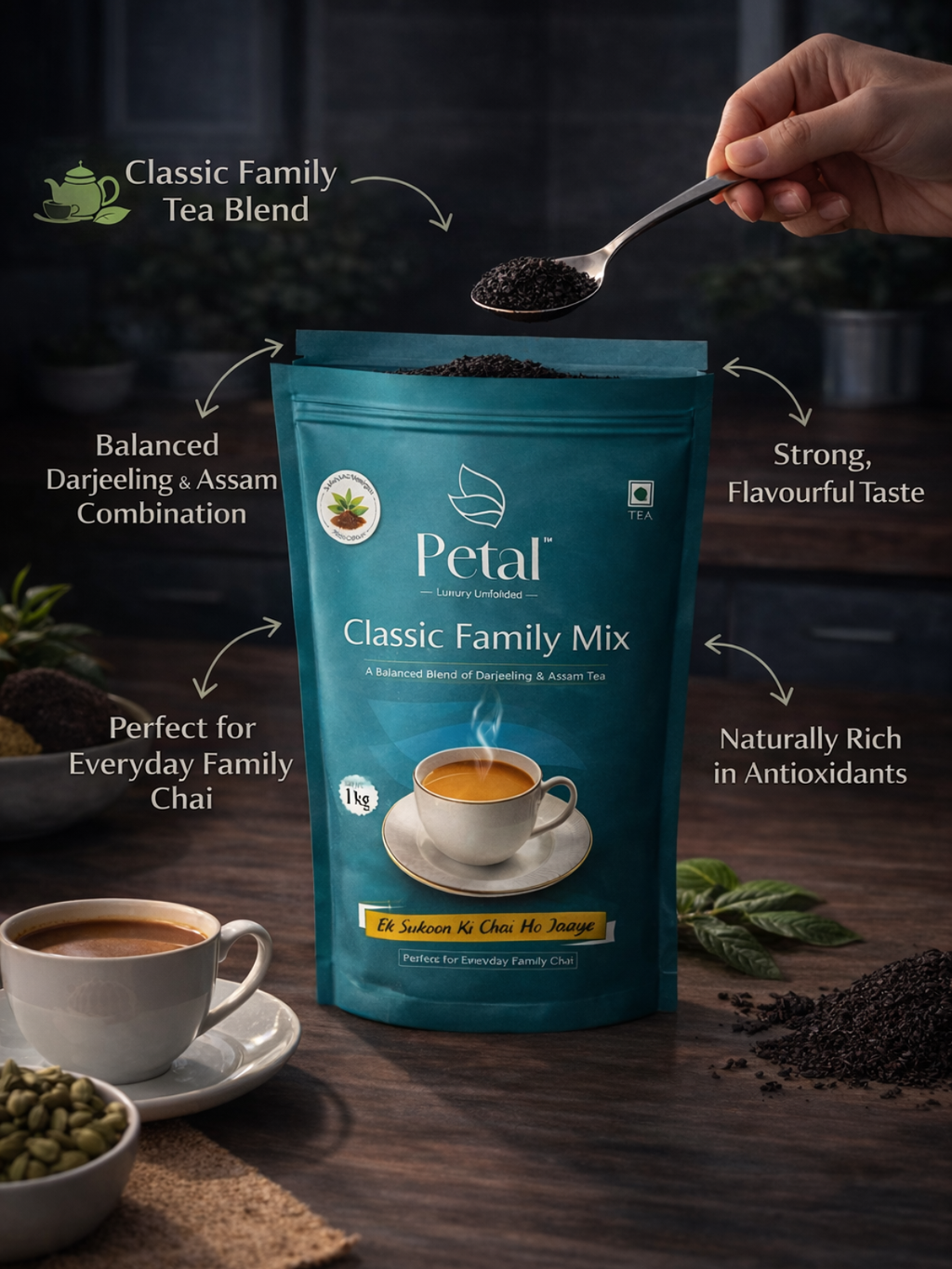Petal Classic Family Mix Tea