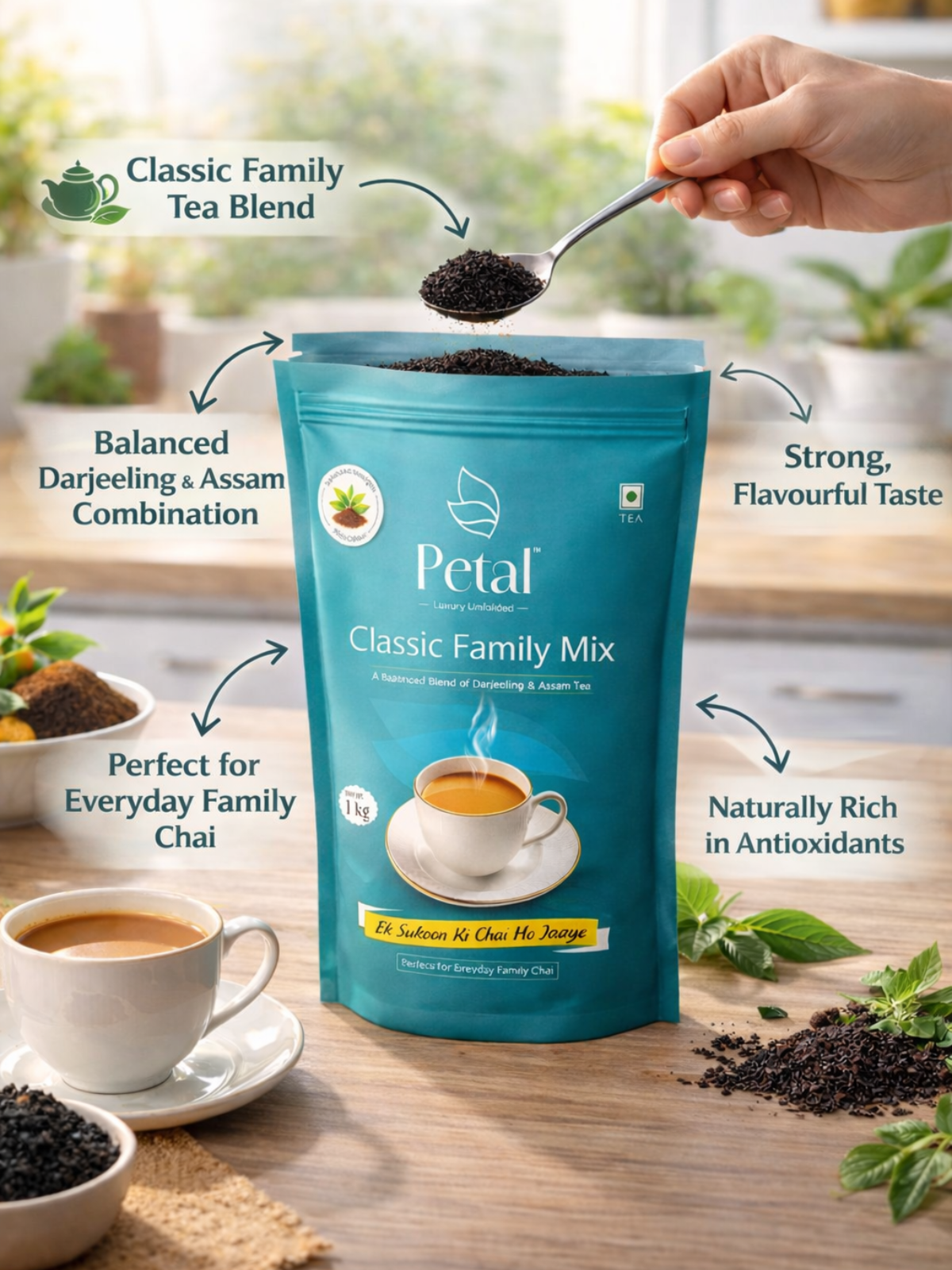 Petal Classic Family Mix Tea