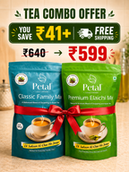 Petal Tea value Combo – 500gm Classic Family Mix + 500 gm Premium Elaichi Mix
