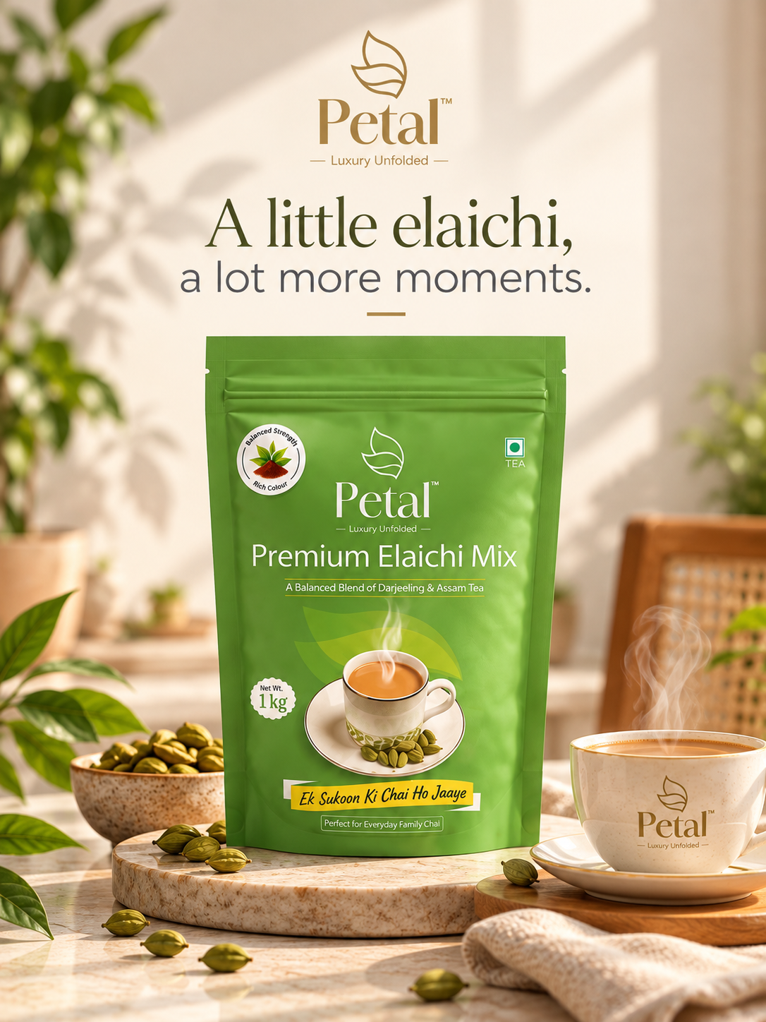Petal Premium Elaichi Tea